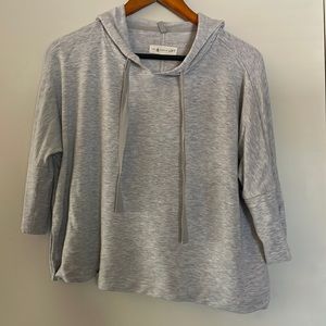 Lou & Grey for LOFT Cropped Hoodie